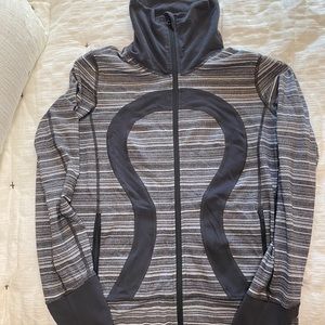 Lululemon Stride Jacket Strips galore